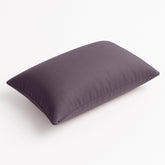 Coussin de décoration extérieur, déhoussable, lot de 2, 60x35cm - Gris carbone - Deco-arts.fr
