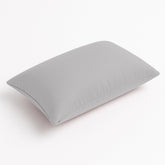 Coussin de décoration extérieur, déhoussable, lot de 2, 60x35cm - Gris galet - Deco-arts.fr
