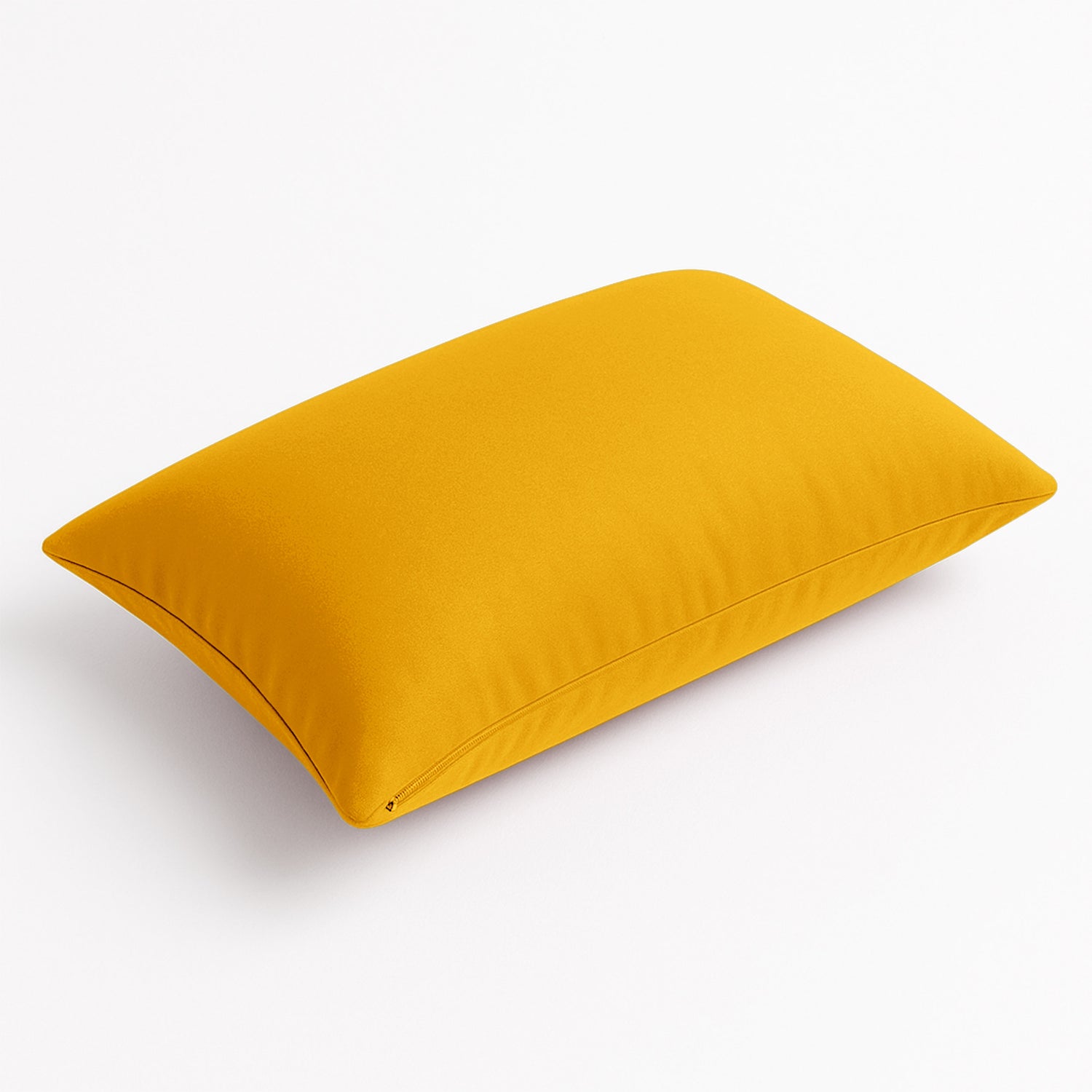 Coussin de décoration extérieur, déhoussable, lot de 2, 60x35cm - Jaune - Deco-arts.fr