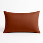 Coussin de décoration extérieur, déhoussable, lot de 2, 60x35cm - Terracotta - Deco-arts.fr