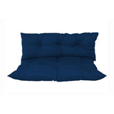 Coussins pour Palette Imperméable & Anti-UV Essentiel 120x80 Bleu pétrole - Deco-arts.fr