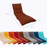 Coussin bain de soleil 185 x55cm Terracotta - Deco-arts.fr