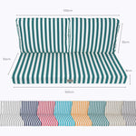 Ambiance jardin avec coussin vert