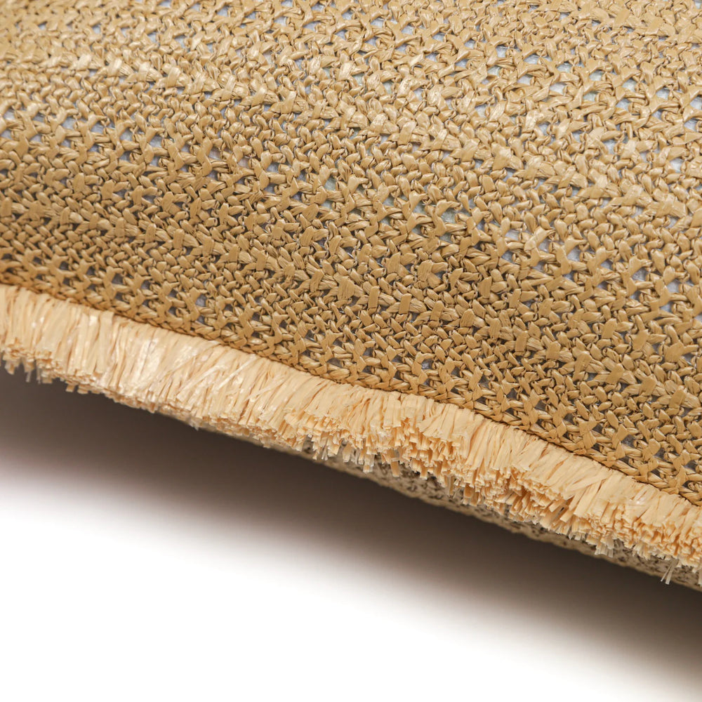 Funda de Cojín Efecto Rafia Liso 45x45, para interior y exterior