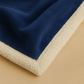 Plaid Sherpa Flanelle 480GSM 150X200 Bleu marine DECO ARTS - Deco-arts.fr