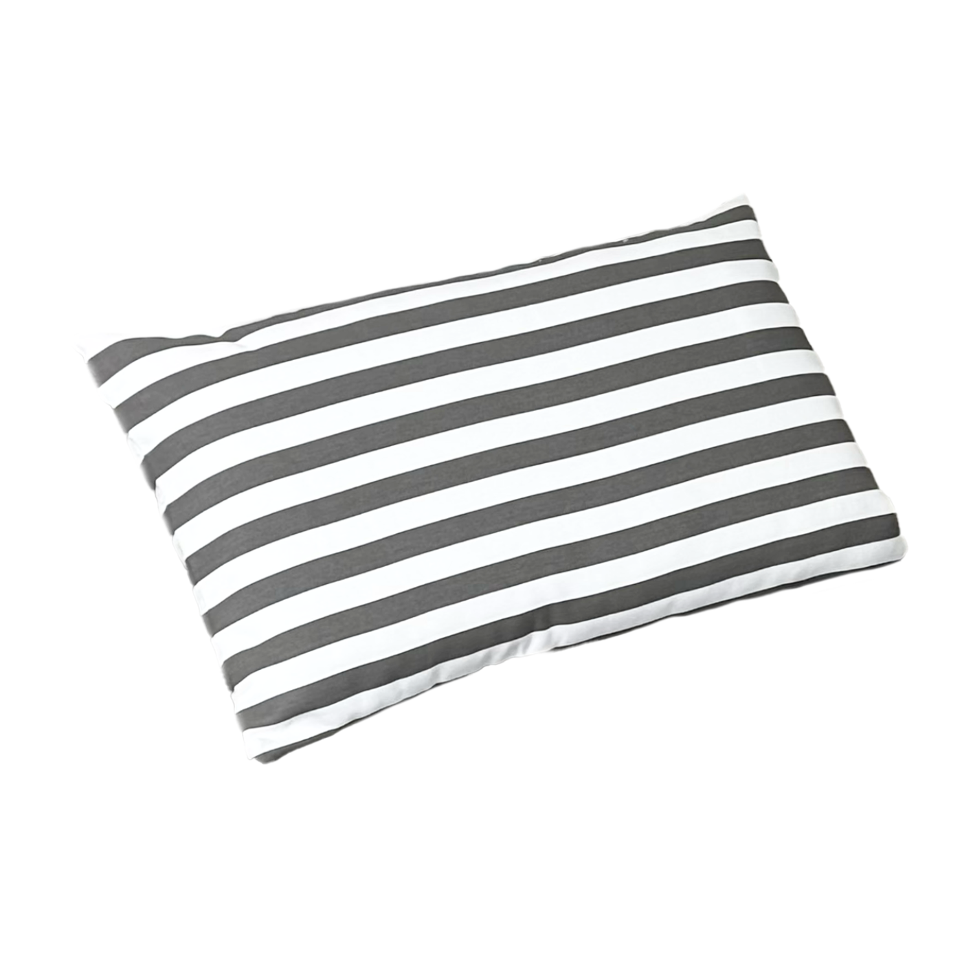 Coussin bain de soleil premium avec coussin - Rayures Gris Foncés - Deco-arts.fr