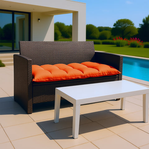 Cojín acolchado Comfort para interior y exterior 120x60cm - Beige