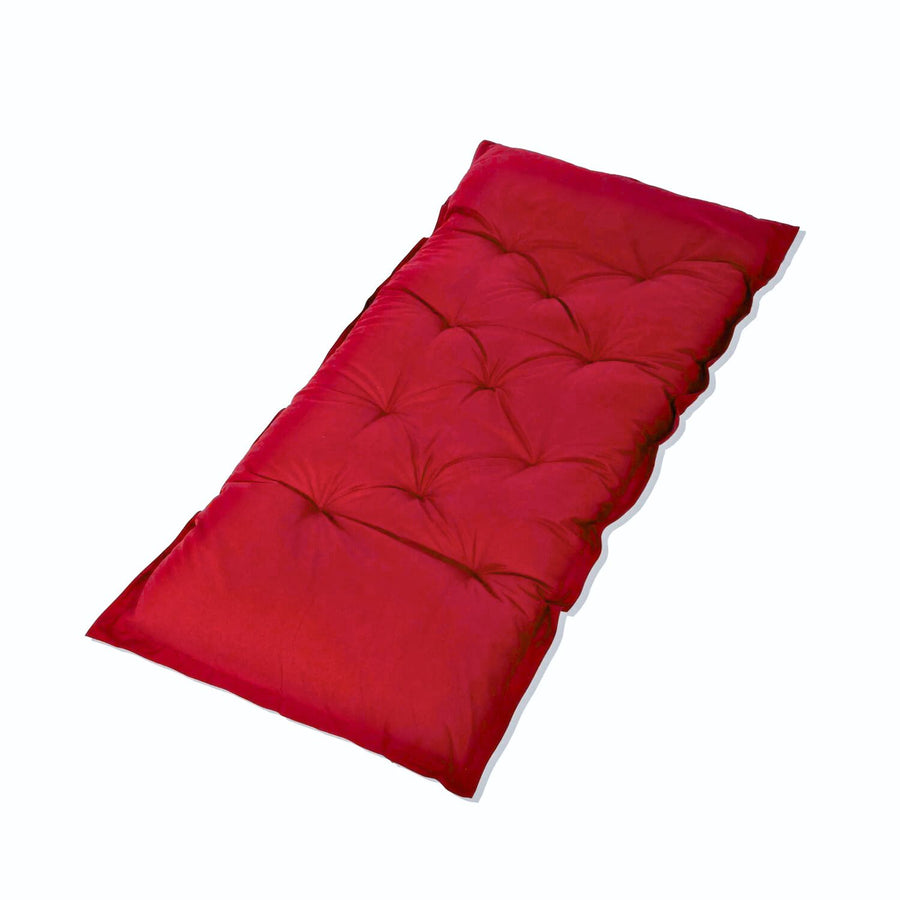 Matelas de Sol XXL 195x100 Rouge, épaisseur 15 cm
