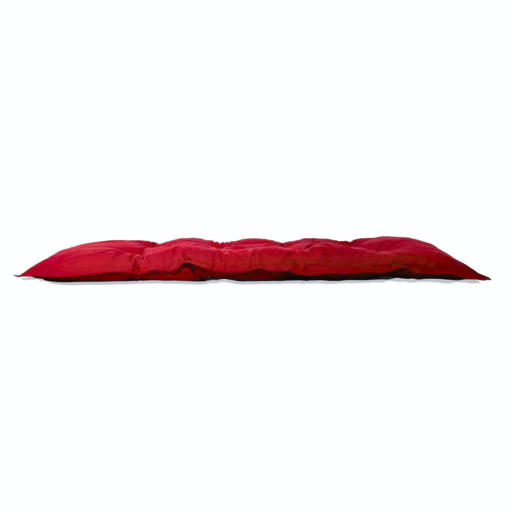 Colchoneta de Suelo XXL 195x100 Rojo, relleno de copos de espuma