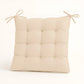 Lot de 4 Galettes de chaise 40 x 40 cm - Beige - Deco-arts.fr
