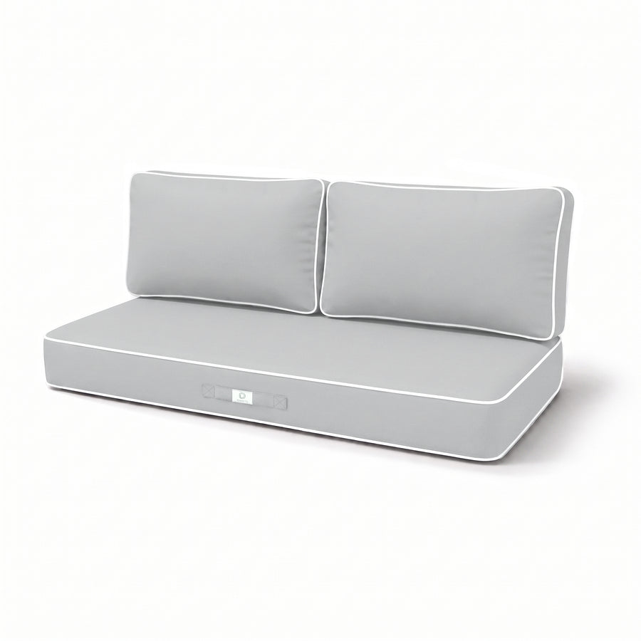 Ensemble Coussins Premium Gris Clair