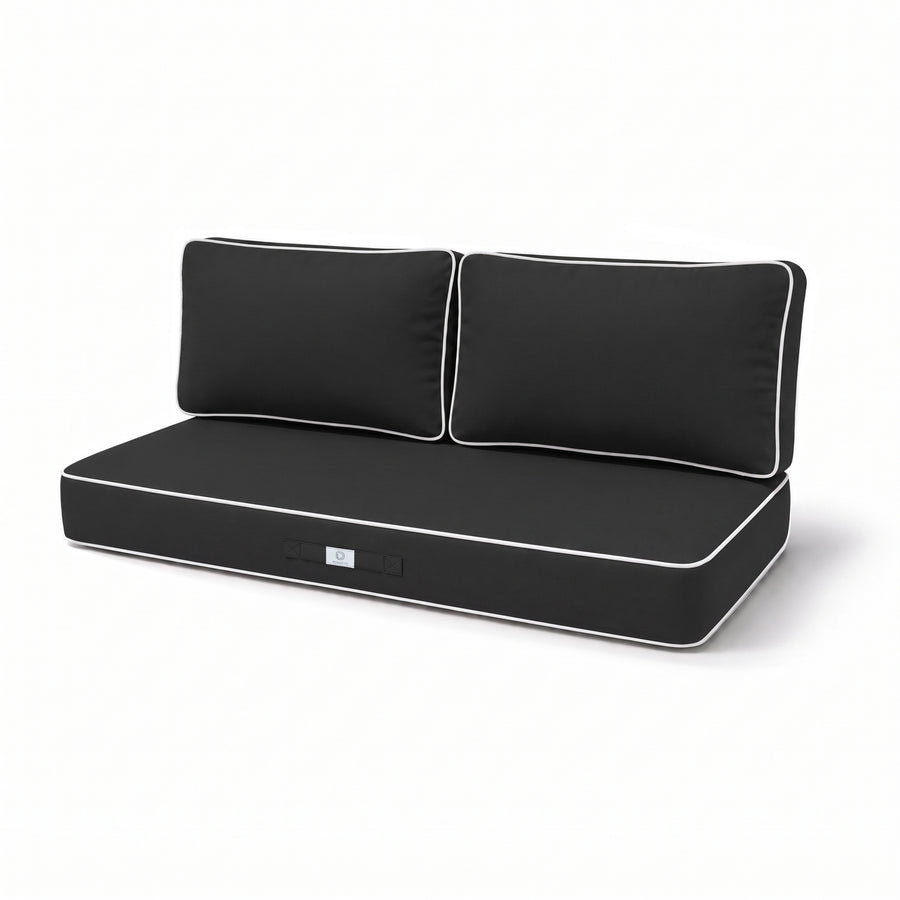 Ensemble Coussins Premium Gris Foncé