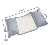 Hamac pour Piscine en Polyester 170x90 cm Gris galet - Deco-arts.fr