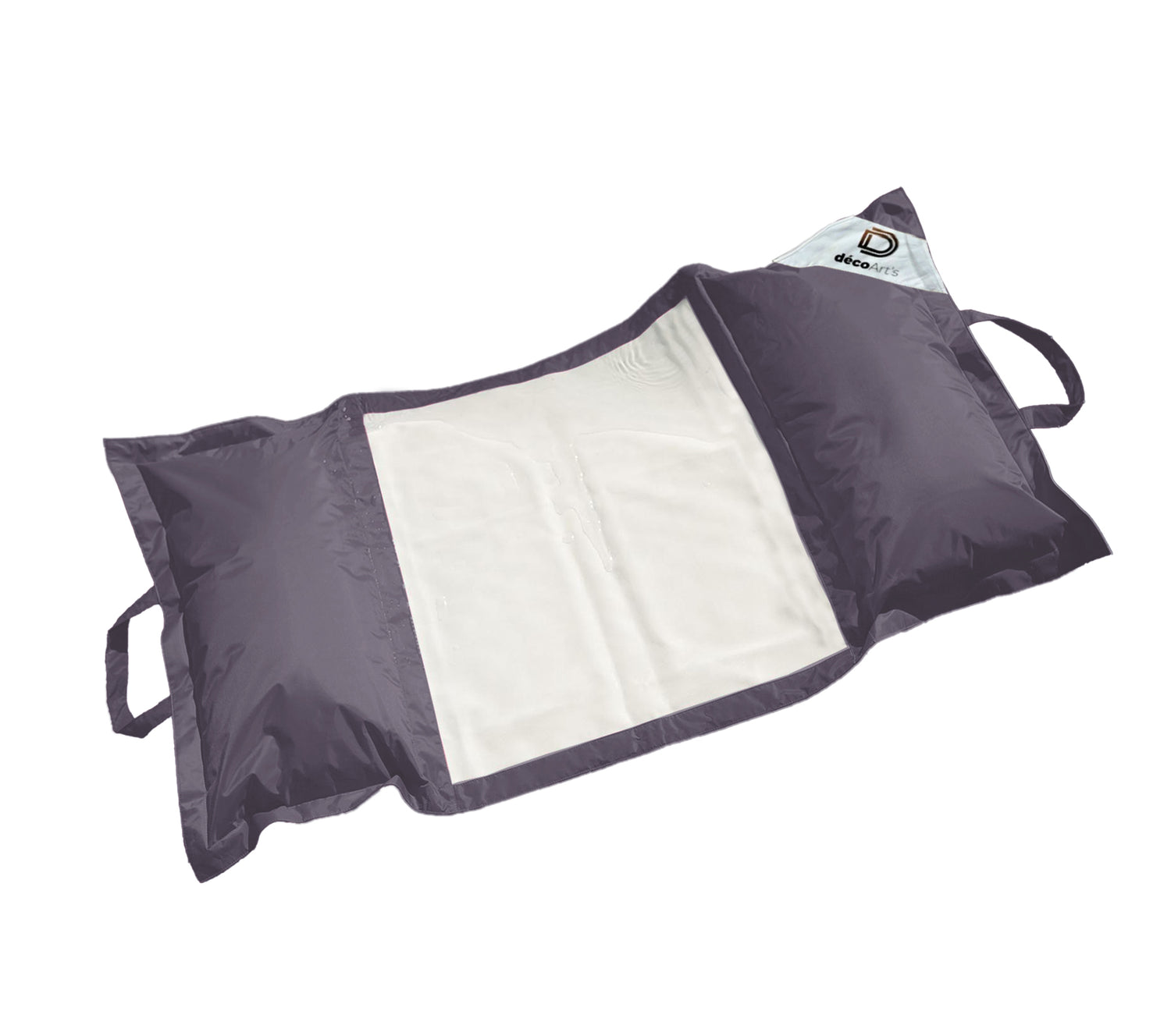 Hamac pour Piscine en Polyester 170x90 cm Gris carbone - Deco-arts.fr