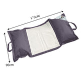 Hamac pour Piscine en Polyester 170x90 cm Gris carbone - Deco-arts.fr