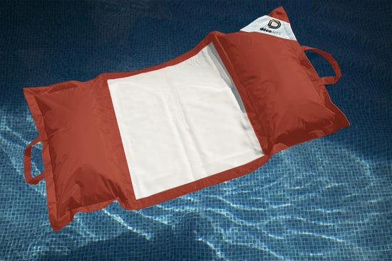 Hamac pour Piscine en Polyester 170x90 cm Terracotta - Deco-arts.fr