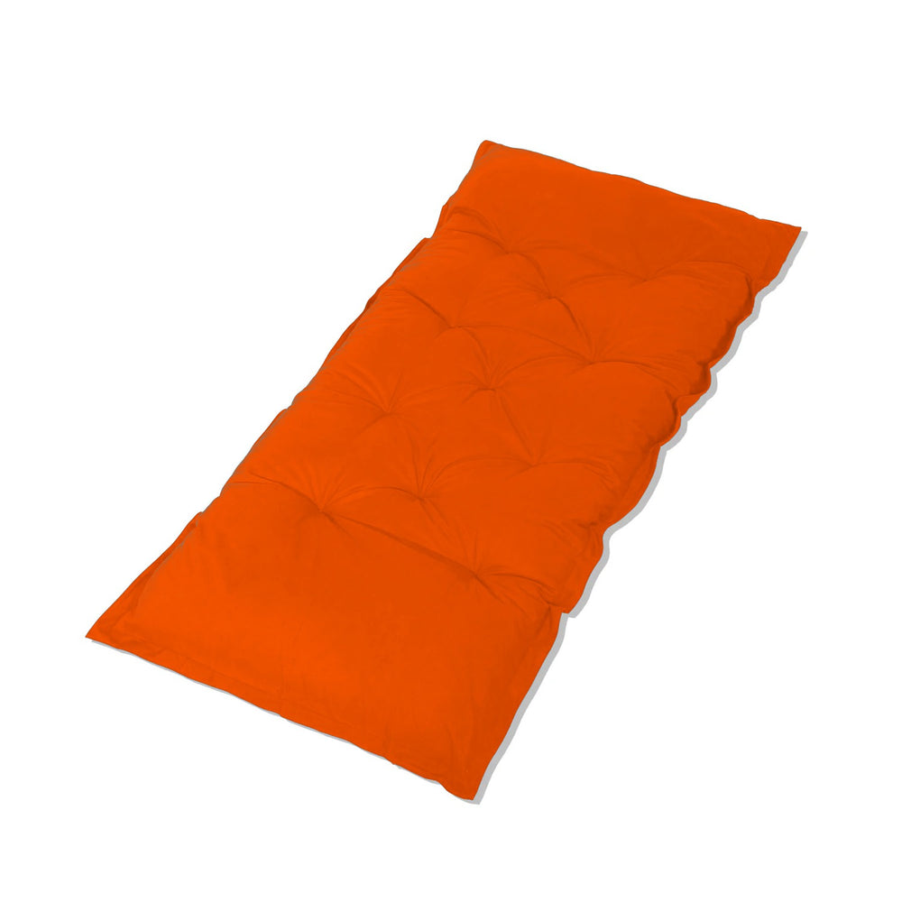 Colchoneta de Suelo XXL 195x100 Naranja, grosor de 15 cm