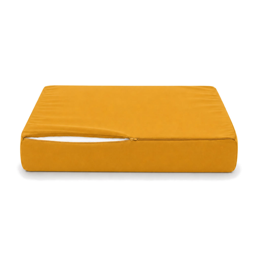 Conjunto de Cojines para Salón de Jardín 60x70 Amarillo, certificado OEKO-TEX