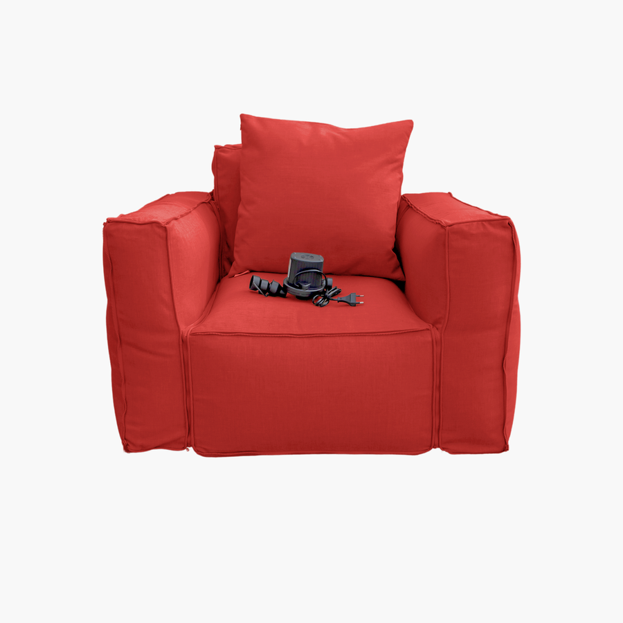 Sillón Modular de Jardín 90x75 Terracota – foto 8