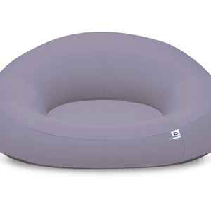 Sillón Flotante para Piscina XXL 140x120 Gris Guijarro - Tejido Olefina (Bomba Incluida)