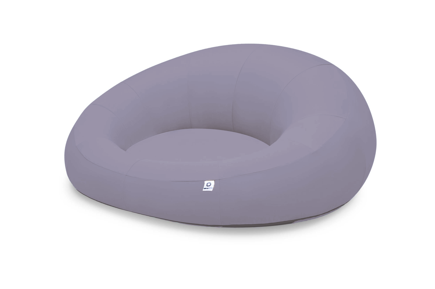 Pouf XXL Flottant pour Piscine 140x120x60 cm Gris galet - Deco-arts.fr