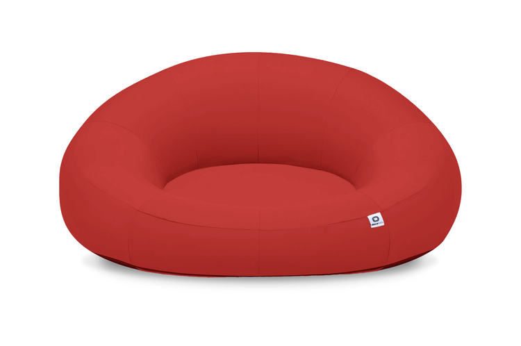Pouf XXL Flottant pour Piscine 140x120x60 cm Rouge - Deco-arts.fr