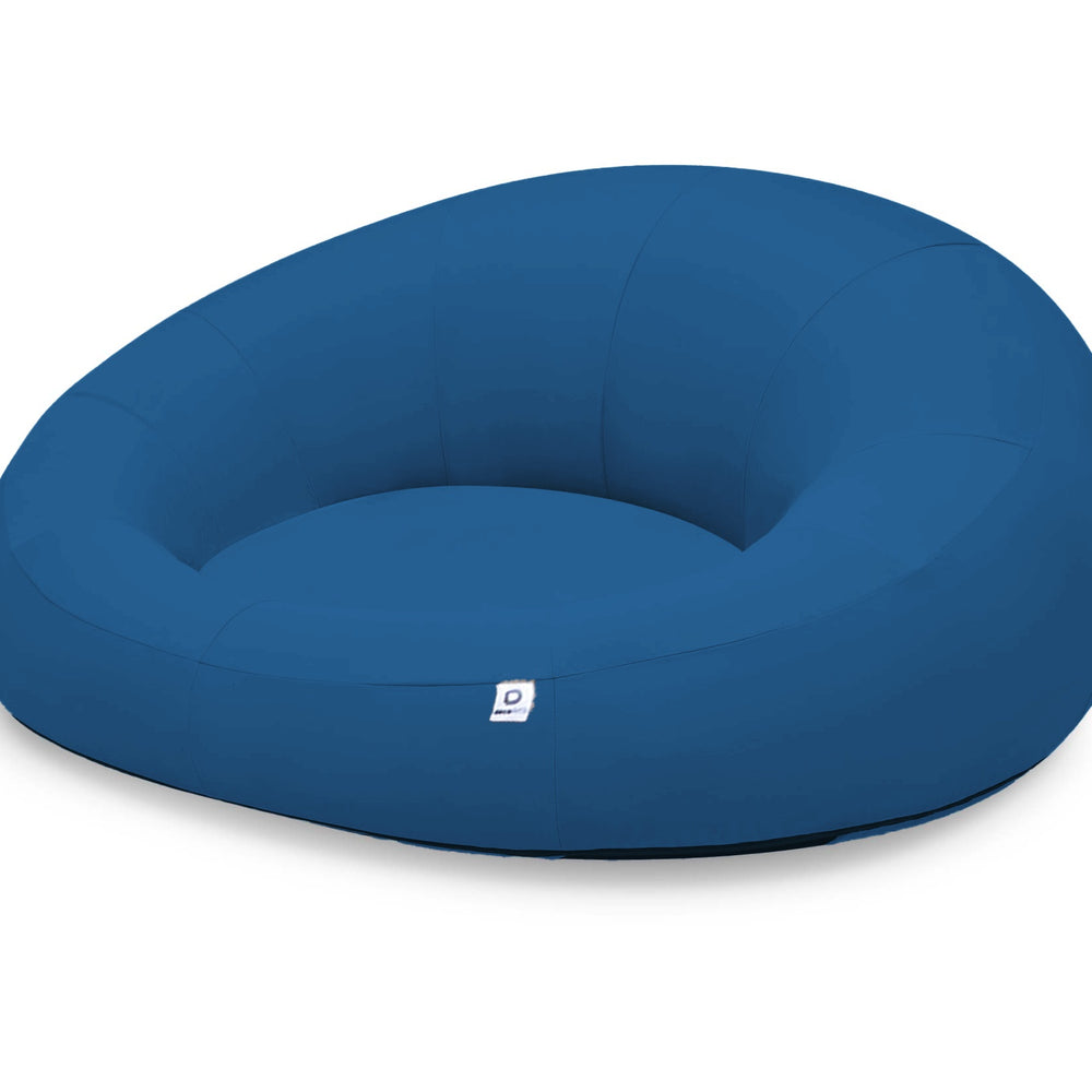 Sillón Flotante para Piscina XXL 140x120 Azul Petróleo – foto 4