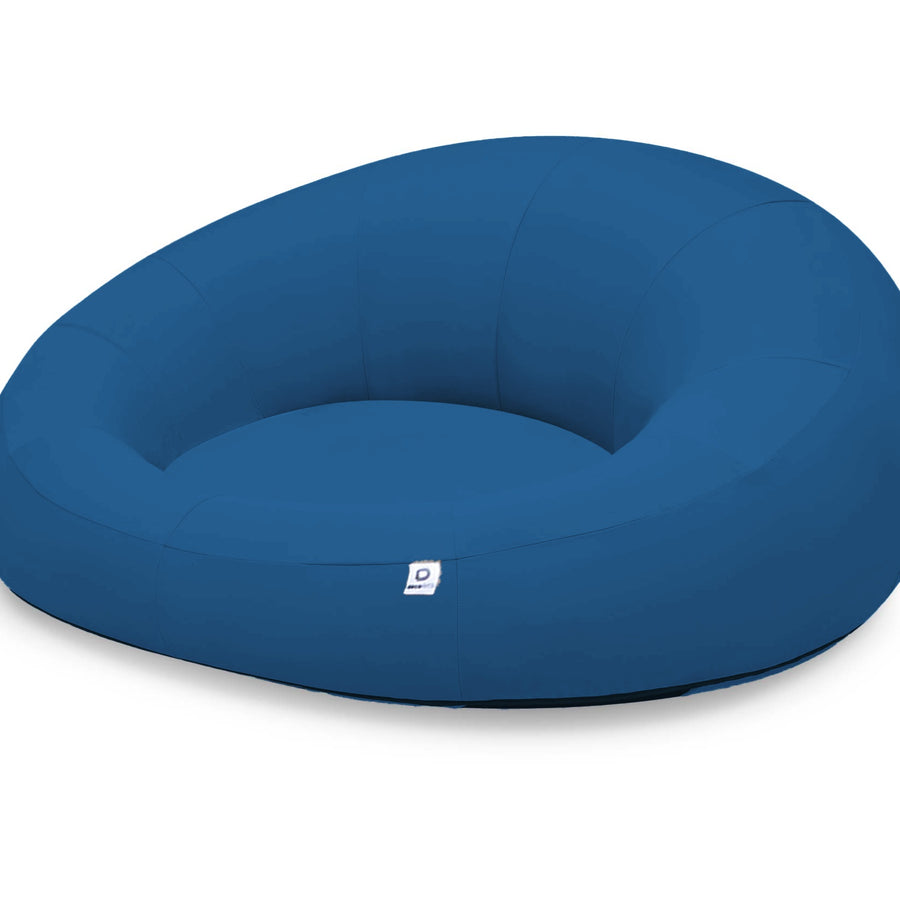 Fauteuil Flottant Piscine XXL 140x120 Bleu Pétrole – photo 4