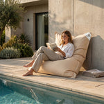 Pouf Géant XXL 180x140 Beige - vue principale