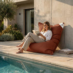 Housse de Pouf Géant XXL 180x140 Terracotta - vue principale