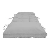 Coussin bain de soleil 185 x55cm Gris galet - Deco-arts.fr