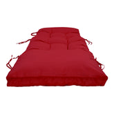 Coussin bain de soleil 185 x55cm Rouge piment - Deco-arts.fr
