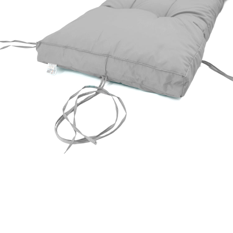 Coussin bain de soleil 185 x55cm Gris galet - Deco-arts.fr