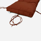Coussin bain de soleil 185 x55cm Terracotta - Deco-arts.fr