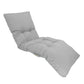 Coussin bain de soleil 185 x55cm Gris galet - Deco-arts.fr