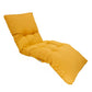 Coussin bain de soleil 185 x55cm Jaune miel - Deco-arts.fr