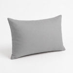 Lote de 2 Cojines Auxiliares 60x35 Gris Guijarro - Decoración de Jardín & Con Funda Extraíble