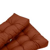 Lot coussins extérieur pour palette terracotta 120x80 Imperméables Anti-UV DECOARTS - Deco-arts.fr