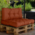 Lot coussins extérieur pour palette terracotta 120x80 Imperméables Anti-UV DECOARTS - Deco-arts.fr