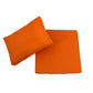Coussins pour salon de jardin déhoussable 60x70cm Orange - Deco-arts.fr