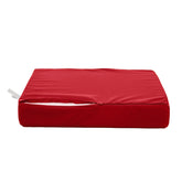 Coussins pour salon de jardin déhoussable 60x70cm Rouge - Deco-arts.fr