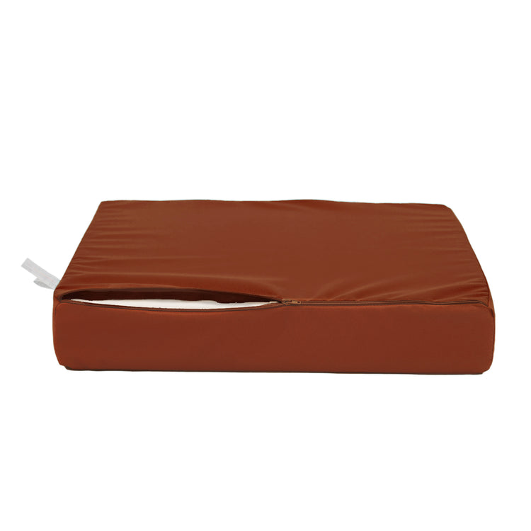 Coussins pour salon de jardin déhoussable 60x70cm Terracotta - Deco-arts.fr
