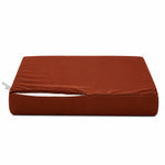 Conjunto de Cojines para Salón de Jardín 60x70 Terracota - Con Funda Extraíble & Anti-UV (Asiento + Respaldo)