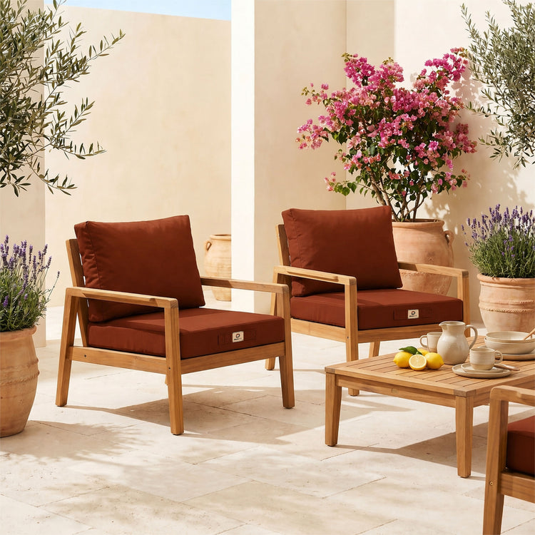 Cojines de Jardin 60x60 cm - Gran Formato y Confort