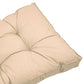 Coussins pour salon de jardin capitonné 60x60cm Beige - Deco-arts.fr