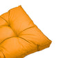 Coussins pour salon de jardin capitonné 50x50cm jaune - Deco-arts.fr