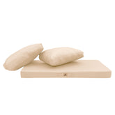 Coussins pour salon de jardin déhoussable 100x50cm Beige - Deco-arts.fr