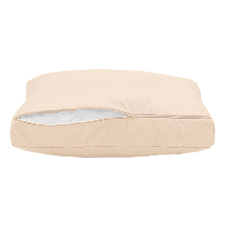 Coussins pour salon de jardin déhoussable 100x50cm Beige - Deco-arts.fr