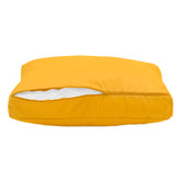 Coussins pour salon de jardin déhoussable 100x50cm Jaune - Deco-arts.fr