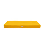 Conjunto de Cojines para Salón de Jardín 100x50 Amarillo - Con Funda Extraíble & Anti-UV (1 Asiento + 2 Respaldos)